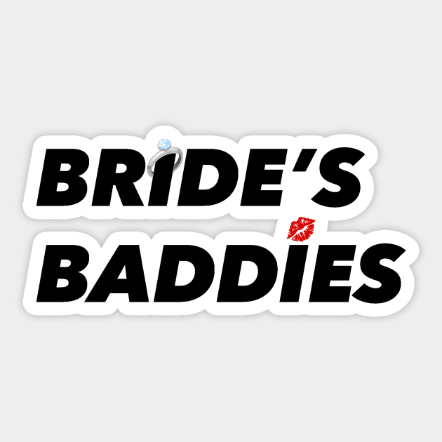 Bride's Baddies Sticker by CENTURY PARK DESIGNS